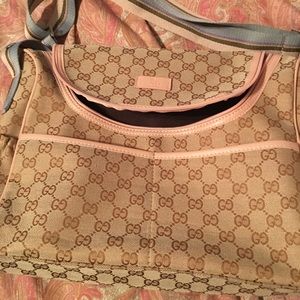 Authentic Gucci diaper bag/tote. Never used!